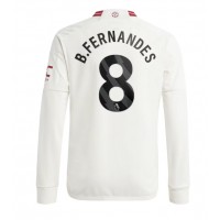 Manchester United Bruno Fernandes #8 Replika Tredje Tröja 2023-24 Långärmad